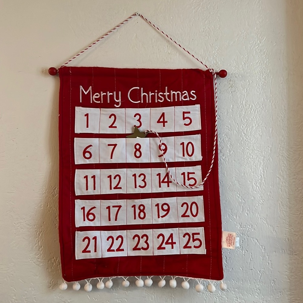 Countdown to Christmas calendar